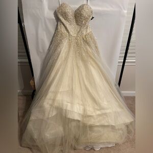 Glamour by Terani Couture Beaded Ballgown Dress